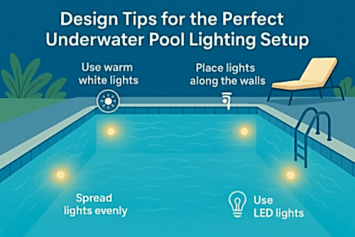 Design Tips for the Perfect Underwater Pool Lighting Setup 